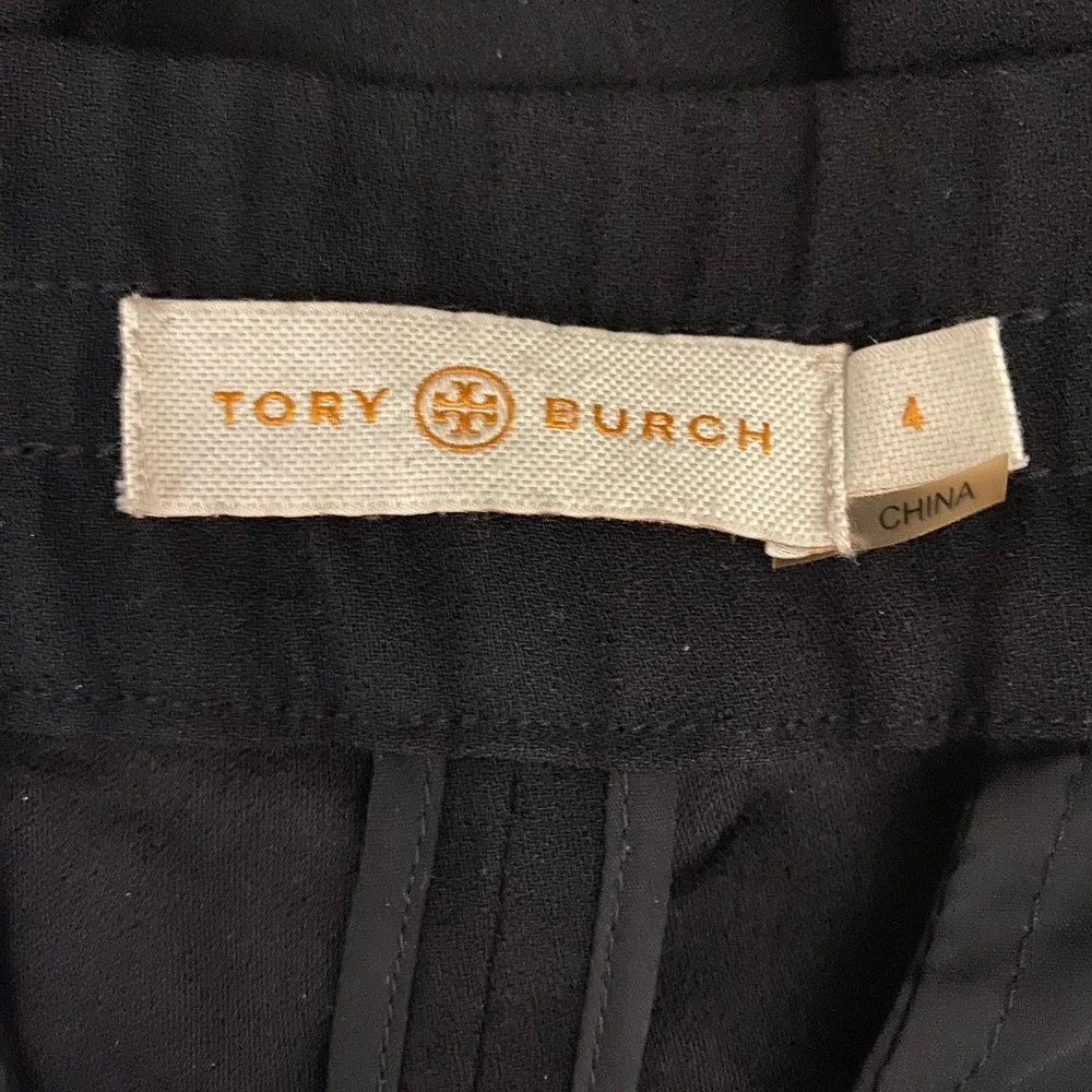 Tory Burch Career‎ Work Wear Dress Pants Women's Size 4 Black